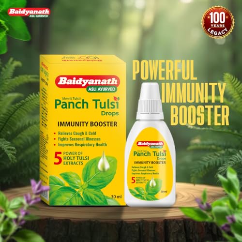 Baidyanath Panch Tulsi Drops - Immunity Booster - 30 ml - Image 3