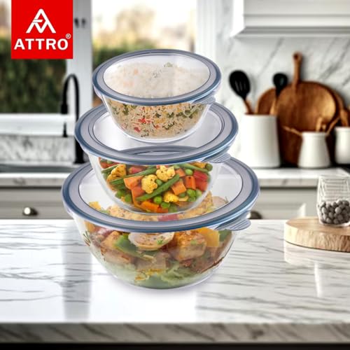 Attro Glassox Classic Mixing Bowl