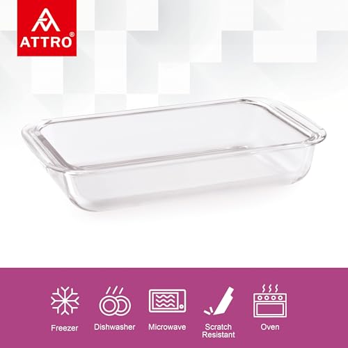 ATTRO Glassox Borosilicate Rectangle Glass