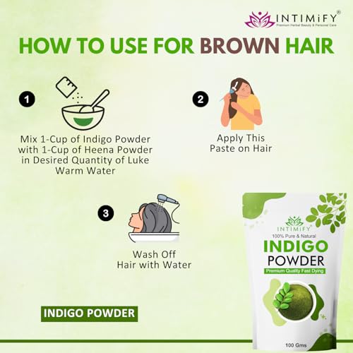 INTIMIFY Indigo Powder For Black