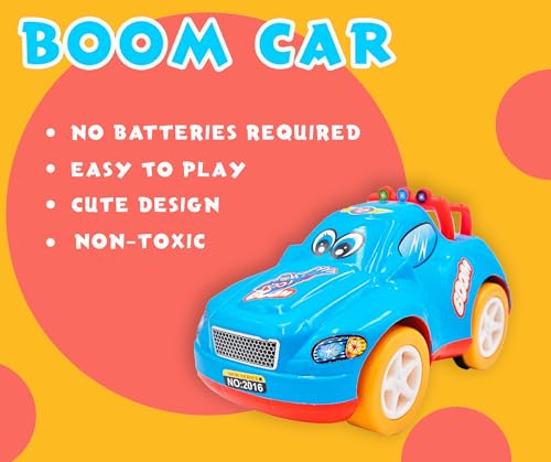 ToyBharat Boom Car – Friction-Powered