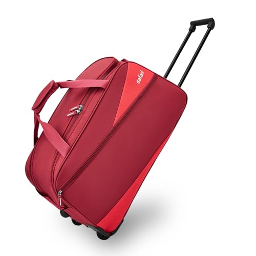 Safari Buzz Trolley 3 Years Warranty Duffle Bag (63 Cm, Red)