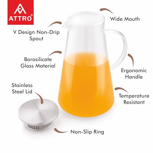 ATTRO Glassox Classy Glass Water