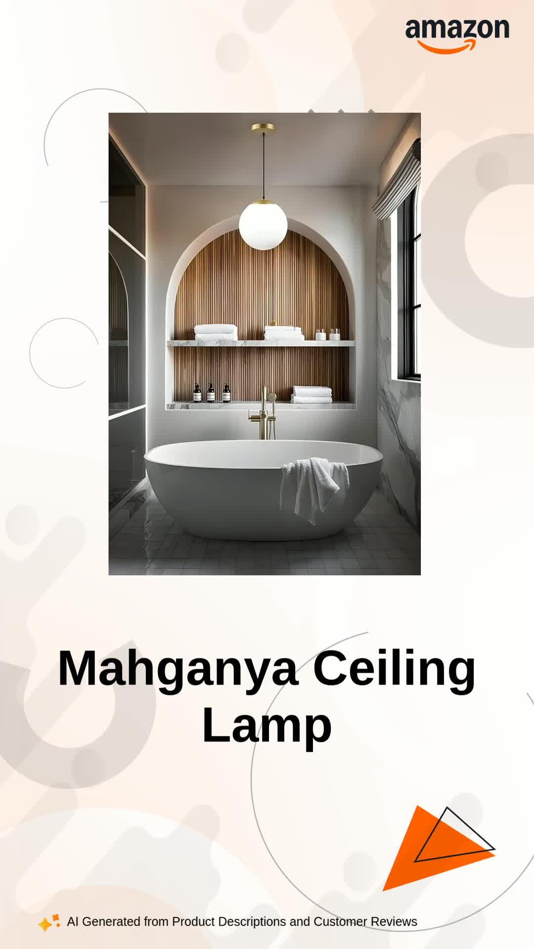 Mahganya Decoration Modern Ceiling Lamp