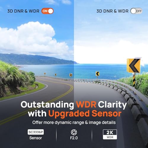 70mai M310 DashCam, 2K Resolution