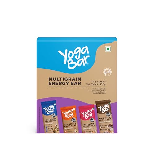 Yogabar Multigrain Energy Bars, 30