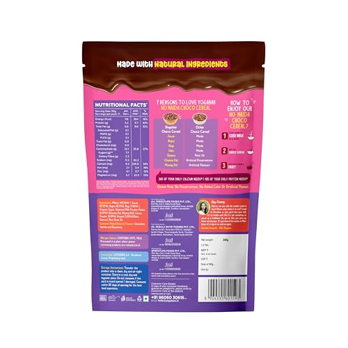 Yogabar Multigrain Chocos Cereal