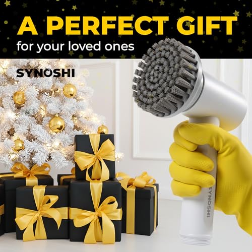 SYNOSHI Electric Spin Scrubber,Power Cleaning