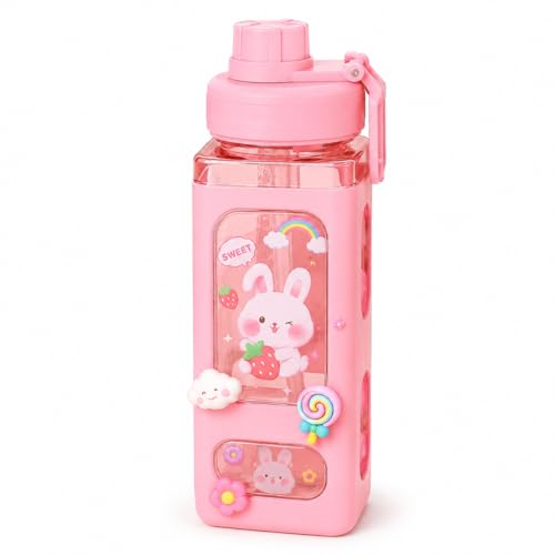Aider Water Bottle With Straw