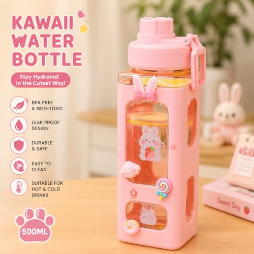 Aider Water Bottle With Straw