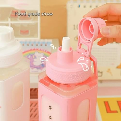 Aider Water Bottle With Straw
