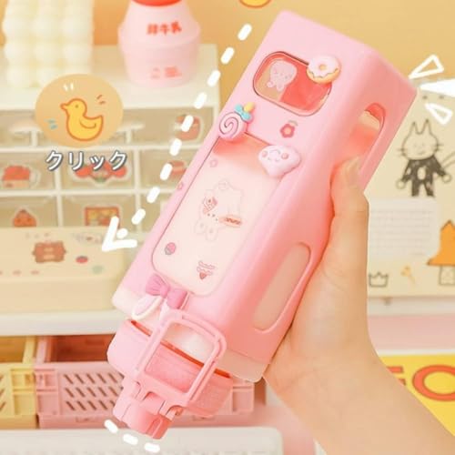 Aider Water Bottle With Straw