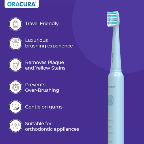 ORACURA SB200 Blue Electric Toothbrush