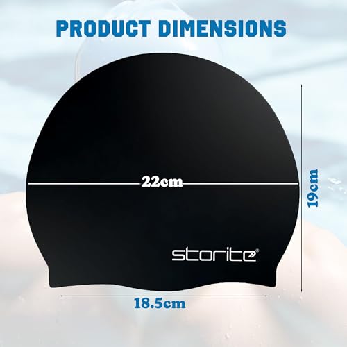 Storite Swimming Cap for Men