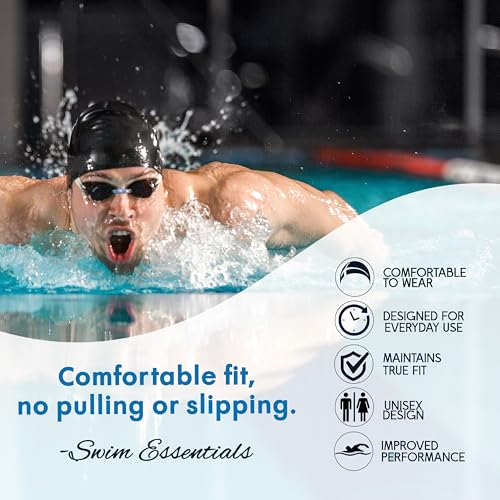 Storite Swimming Cap for Men