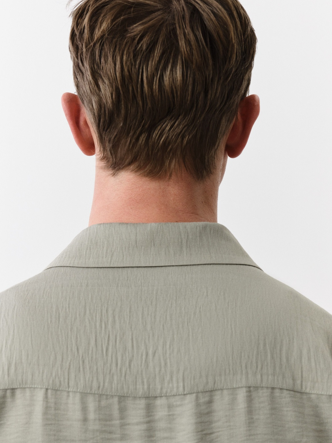 H&M Regular Fit Textured Resort Shirt - Image 5