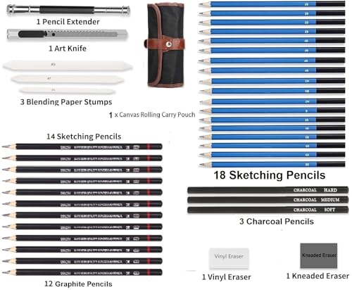 Corslet 41 Pcs Professional Drawing