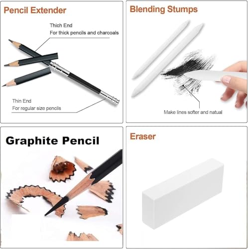Corslet 41 Pcs Professional Drawing