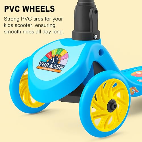 VGRASSP 3 Wheel Skate Scooter