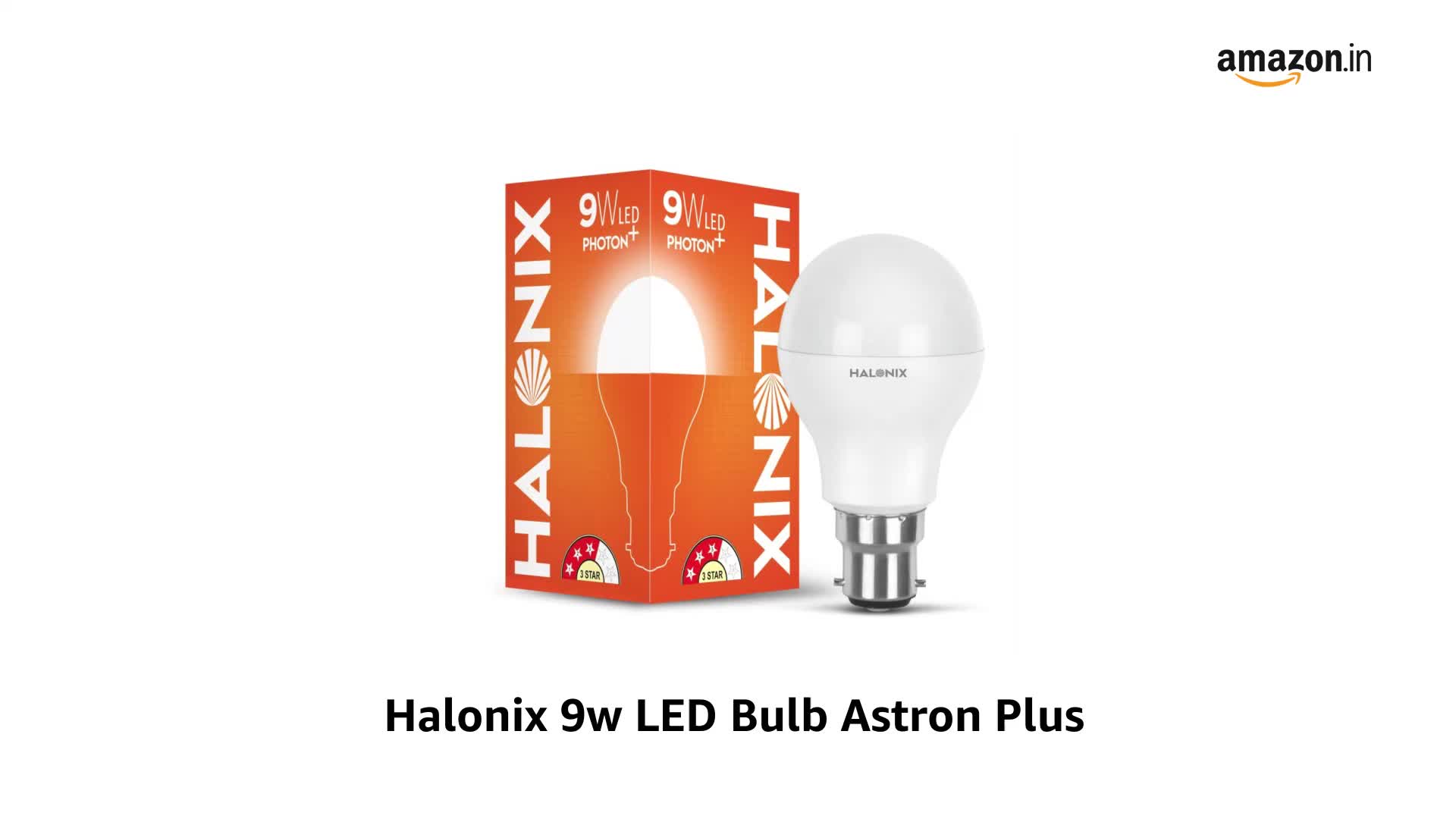 Halonix 9w LED Bulb Astron Plus Base B22 (Cool Day Light) - Image 2