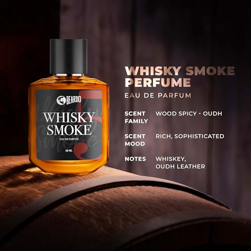 Beardo Whisky Smoke Solid Perfume 10g, & Whiskey Smoke Perfume 50ml (Set of 2) | Strong & Long Lasting Fragrance | For Date Night | Rich and Lasting Fragrance Combo for Men, Ideal for Daily Use - Image 7