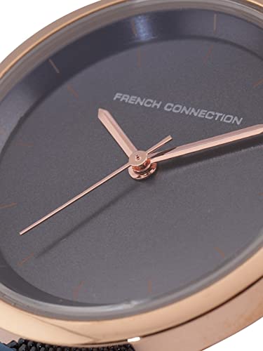 French Connection Stainless Steel Analog