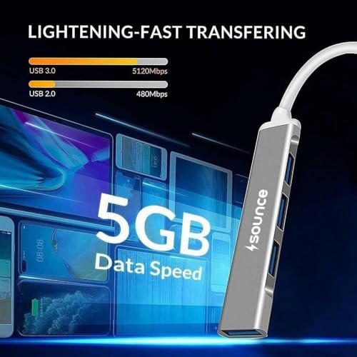 Sounce 4-Port USB 3.0 Hub
