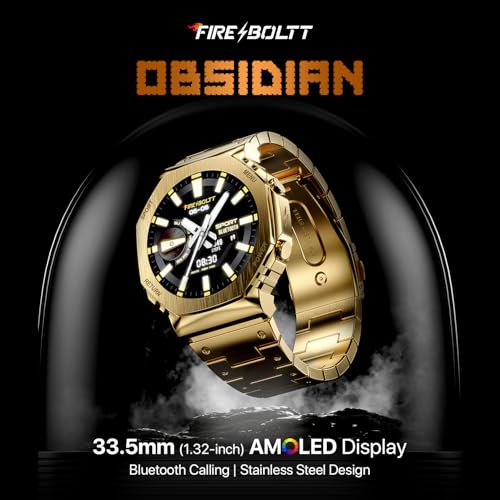 Boltt Obsidian 33.5mm AMOLED Display