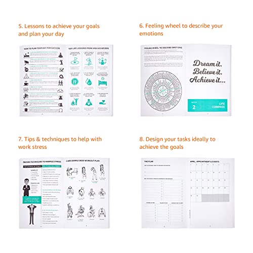 Amazon Basics Undated 2026 Planner
