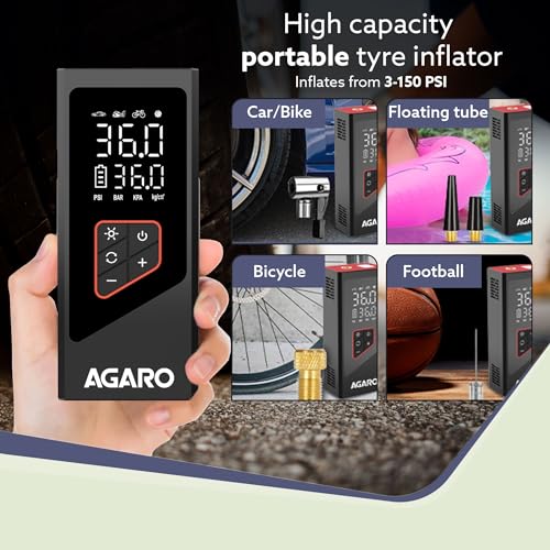 AGARO Regency Cordless Tyre Inflator