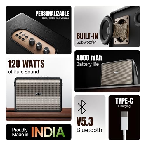 Mivi SuperBox Classic 120W Portable