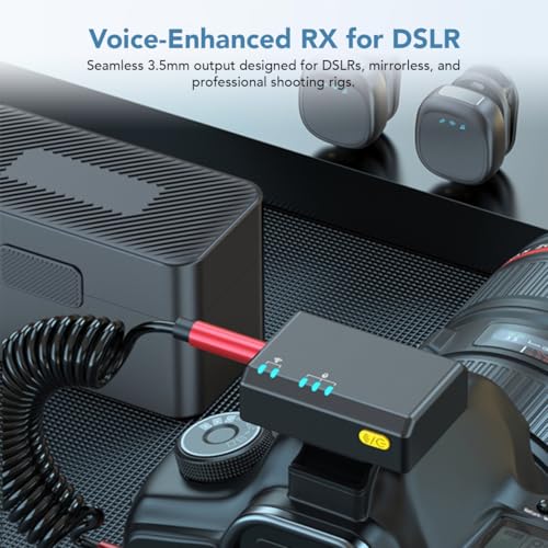 LEKATO Wireless Microphone with Noise