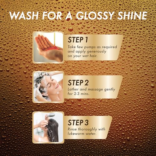 Streax Serum Shine Shampoo, 490ml