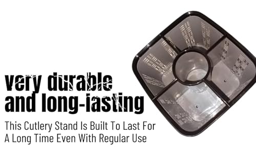 Multipurpose Stand, Plastic Cutlery Holder