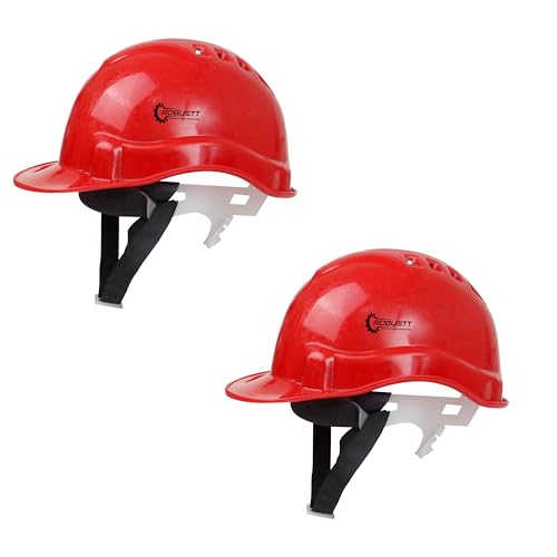 Robustt Safety Helmet - Red