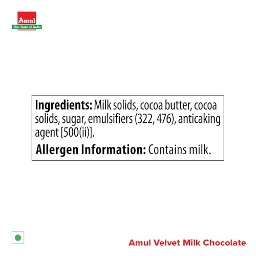 Amul Velvett Milk Chocolate150 g(Pack of 3) - Image 2