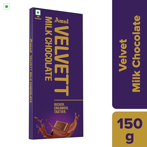 Amul Velvett Milk Chocolate150 g(Pack of 3) - Image 3