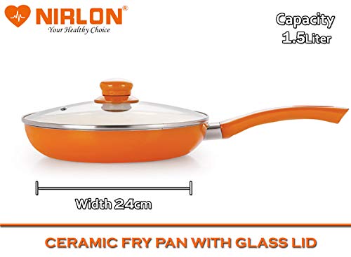 Nirlon Ceramic Nonstick Aluminium Induction