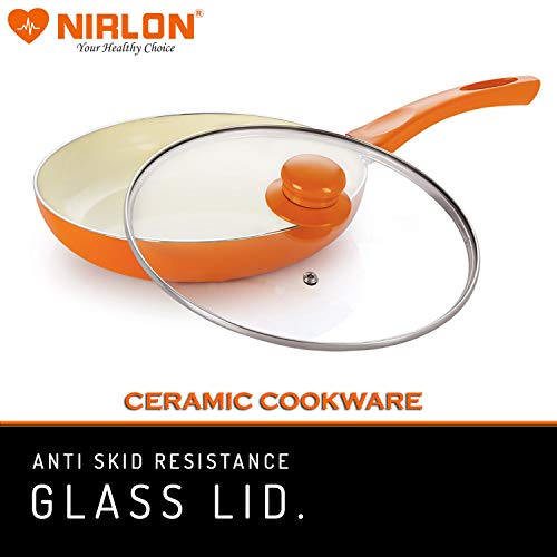 Nirlon Ceramic Nonstick Aluminium Induction