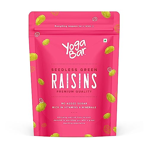 YogaBar Premium Green Raisins 500