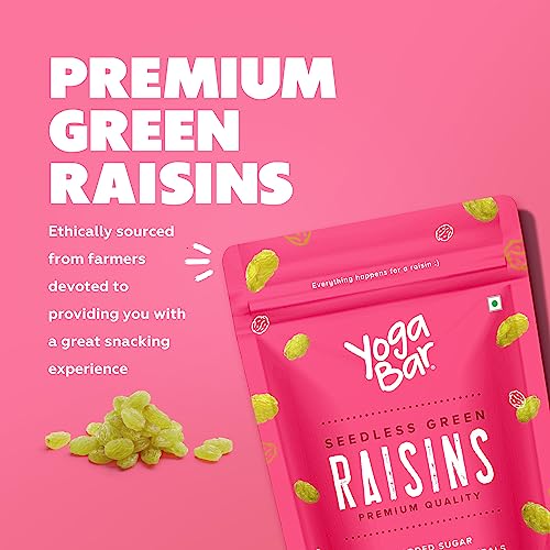 YogaBar Premium Green Raisins 500