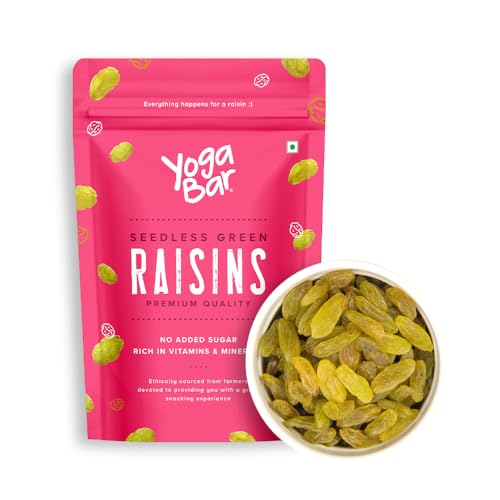 YogaBar Premium Green Raisins 500