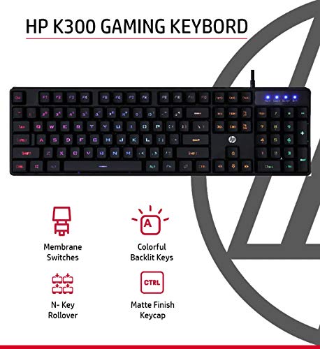 HP K300 Wired Gaming Keyboard