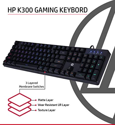 HP K300 Wired Gaming Keyboard