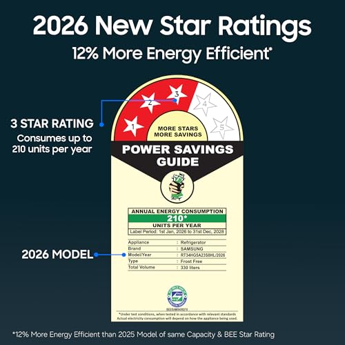 Samsung 330 L, 3 Star