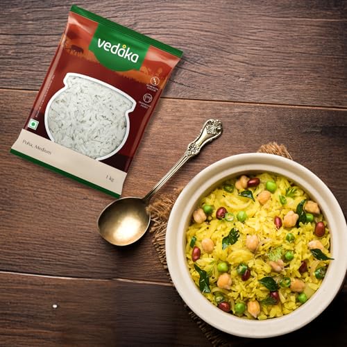 Amazon Brand - Vedaka Medium Poha, 1 kg - Image 5