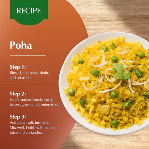 Amazon Brand - Vedaka Medium Poha, 1 kg - Image 6