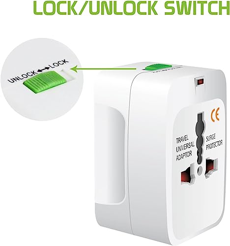 All-in-One Universal Travel Adapter, Upto