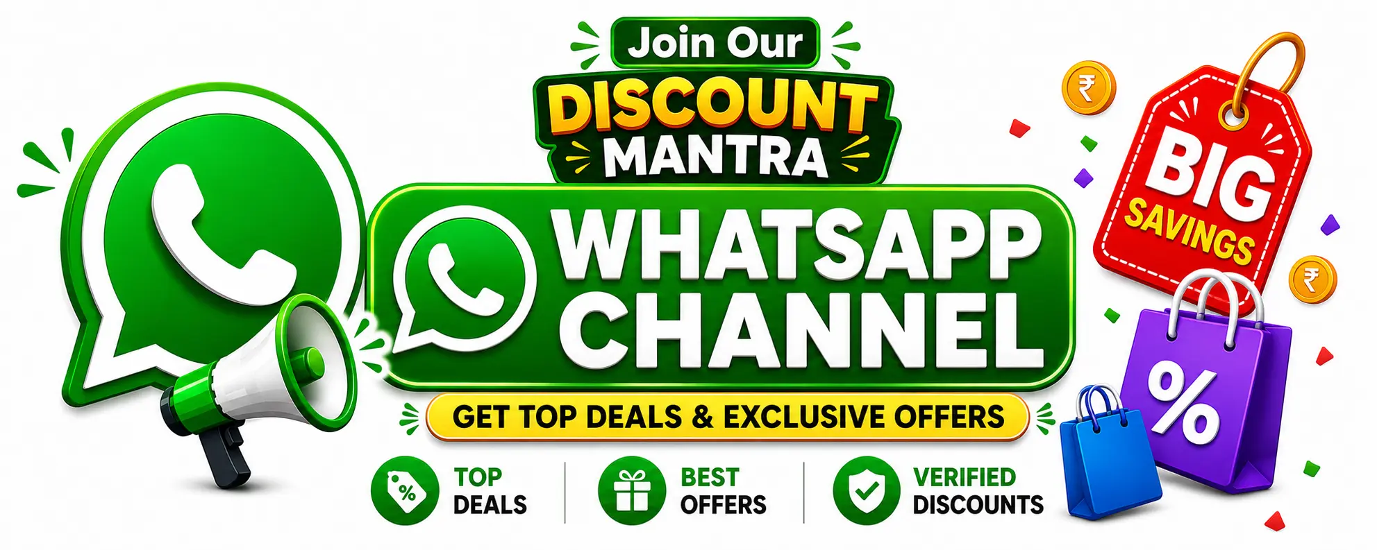 Discount Mantra WhatsApp Channel