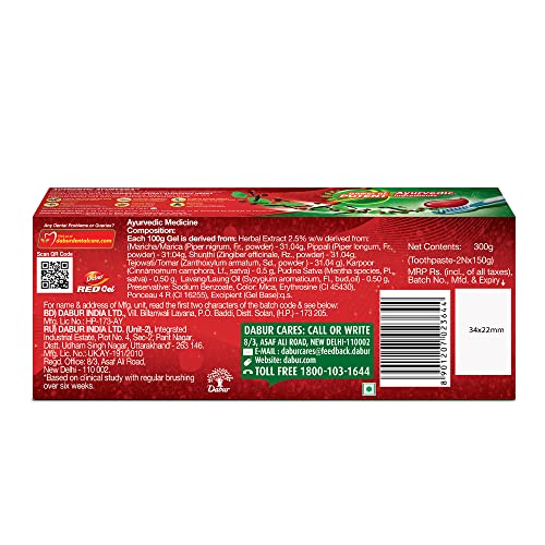 Dabur Red Gel Ayurvedic Toothpaste